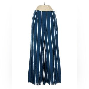 Faithfull the Brand Navy and White Striped Pants size 4 fits a 0-2